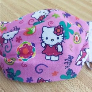(Hello kitty) face mask handmade